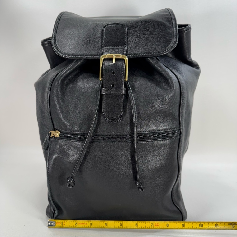 Coach Black Leather Travel Bag - Picture 8 of 14